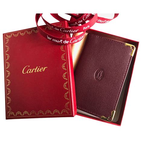 cartier purses and wallets